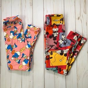 LulaRoe kid leggings, set of 2 willing 2 separate